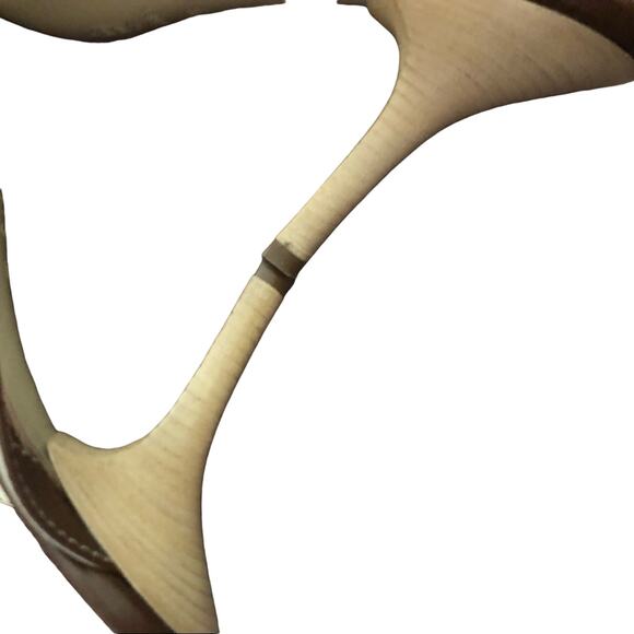 Charles David designer heels brown sz 38 - Picture 10 of 15